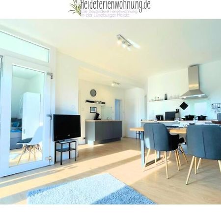 Heideferienwohnung - Die Neue Ferienwohnung Валсроде Екстериор снимка